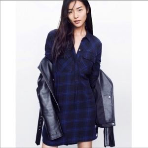 Madewell plaid tunic - anthropology